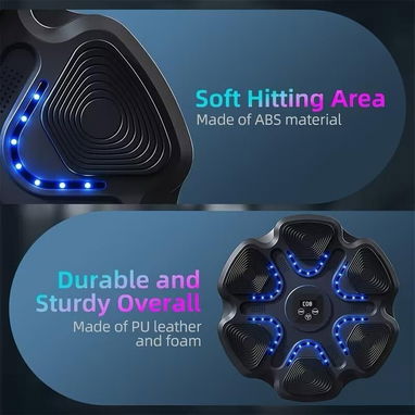 Máquina de Boxeo Musical para Pared con Luces y Bluetooth - Img 124497312