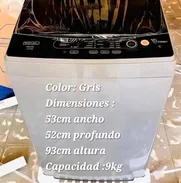 Lavadora automática 9kg 320 - Img 50068006
