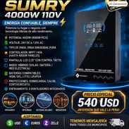 INVERSOR HÍBRIDO SUMRY 4000W 110V - Img 56542786