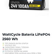 Batería 24v /100ah - Img 57641561