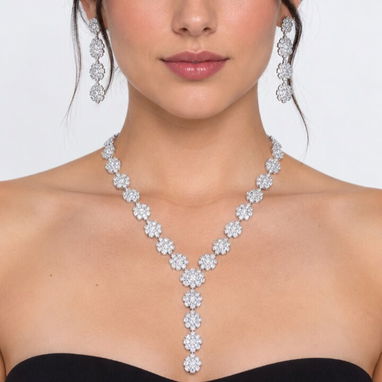 Juego de aretes y collar - 2/2