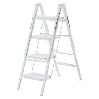 Escalera Plegable TITANKIT PRO 2 en 1 con Tendedero - 4/4