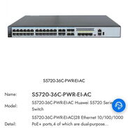 SWITCH PoE, 24 28 puertos Fast Ethernet Gigabit gestionado PoE+ SmartPro con 4 puertos SFP+ de 10GbE 370W PoE - Img 45618740