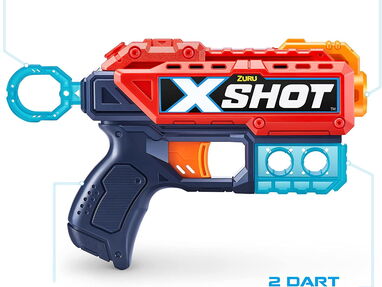 ⭕️ Juguetes Pistola XSHOT ( ORIGINAL ) + 8 Balas ✅ Dispara a 27 Metros - MUY Potente ⭐ GAMA ALTA en juguete - Img 49109293