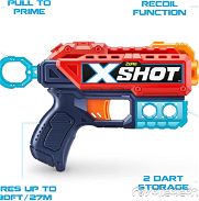 ⭕️ Juguetes Pistola XSHOT ( ORIGINAL ) + 8 Balas ✅ Dispara a 27 Metros - MUY Potente ⭐ GAMA ALTA en juguete - Img 43933921