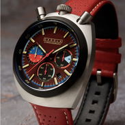 Reloj nuevo de hombre CADOLA Bola de Fuego Roja - Img 57774764