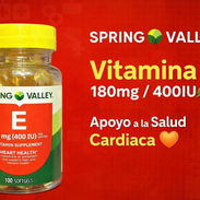 🛍️ *Vitamina E Spring Valley* - Img 54359213