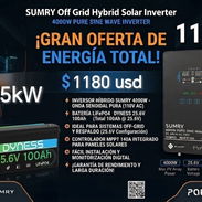 Inversor Sumry con 1 batería 2.5kw - Img 56884969