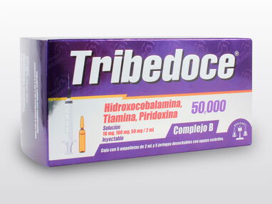 Tribedoce  Complejo vitaminico B1, B6 y B12 Telf 53255482 - Img 63756010