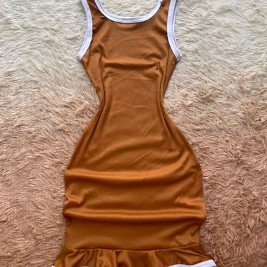 Vestidos cortos de vuelo combinados - 5/6