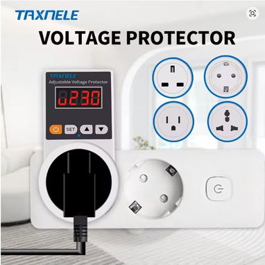 Protector de alto y bajo voltaje para refrigerador, aires acondicionados y otros 110v y 220v leer dentro - Img 109200805
