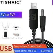 Internet 24/7 con este cables conversor de 5V a 9V para utilizar Nauta Hogar durante los apagones. - Img 52534363