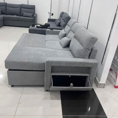🚧 Sofá cama grande con puerto USB 208 x 142 cm 🚧 - Img 117706782