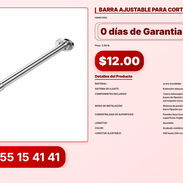 BARRA AJUSTABLE PARA CORTINA DE BAÑO VPT-0028 - Img 56194767