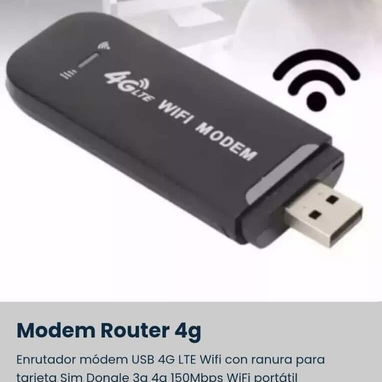 Router Memoria USB con entrada de SIM(Configuración). Nuevo - Img 99714809