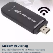 Router, Enrutador WIFI USB 4g LTE(Configurado). Nuevo en Caja - Img 49225786