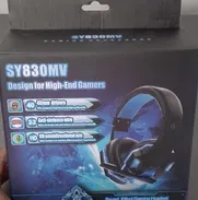 Audífonos con micrófono RGB nuevos en caja - 9000cup - Img 50641733
