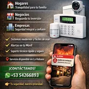 Instalación Profesional de Alarmas en La Habana Seguridad con Configuración Personalizada Protege tu hogar o negocio - Img 56203253