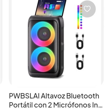 Bocinas portátiles - 8/10