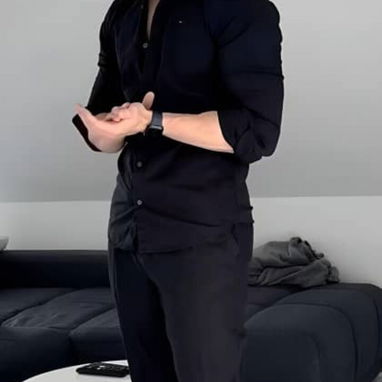Camisas,pantalones, de la ropa de lino y sandalias prácticas 58547627 - Img 120842199