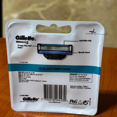 REPUESTOS GILLETTE MACH3 ORIGINALES — ESTUCHE DE 4 - 2/3