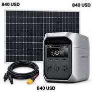 Ecoflow Delta 3 Classic + Panel Solar BOVIET 550W Bifacial + Cable Solar de 10 metros - Img 57660598