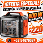 Estación de energía SBOH portátil 600w - Img 57632389