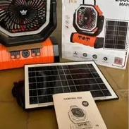 Ventilador recargable F6 con panel solar,20000 mha, mando a distancia,65 USD, Santos Suárez,no hago mensajería - Img 56970501
