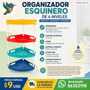 ORGANIZADOR ESQUINERO DE 4 NIVELES CF58 - Img 57234970