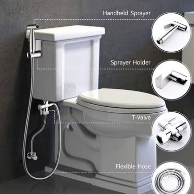 Rociador para el baño con valvula de ángulo - 4/4