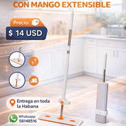 FREGONA PLANA PLEGABLE CON MANGO EXTENSIBLE - Img 55994419