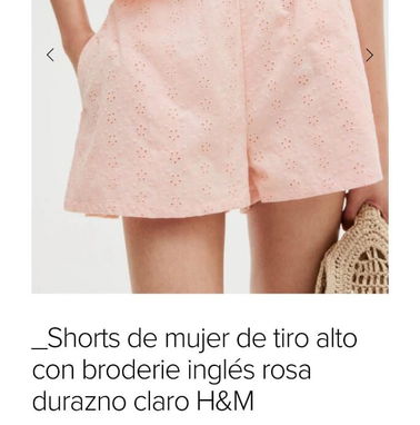 Shorts de mujer H&M, precio en la foto - Img 97377115
