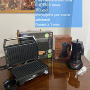 Plancha grill+ cafetera - Img 55428032