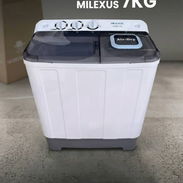 Lavadora SEMIAUTOMATICA MILEXUS 7KG :155USD - Img 54821493