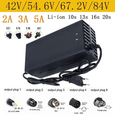 Carcador de baterias de litio de 48v y 72v - Img 68972274