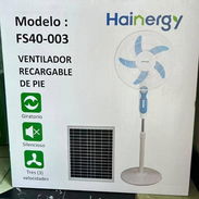Ventilador recargable de pie Hainergy - Img 56489613