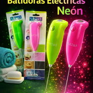 🥚✨ BATIDORA ELÉCTRICA LOTUS NEÓN – VERDE O ROSADO, 2 PILAS AA, PORTÁTIL – 10 USD - Img 56096844