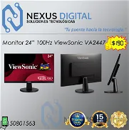 !!💻!! Monitor ViewSonic de 24" VA2447, Full HD, 100Hz, NUEVO en caja !!💻!! - Img 45977545