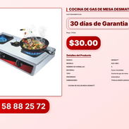 COCINA DE GAS DE MESA DESMATT - Img 57027569