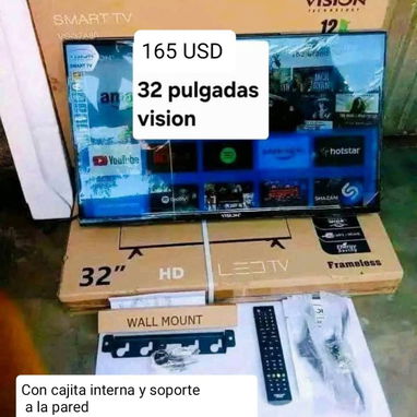 Smart TVs de 32" marcas Royal y Vision. - Img 121277913