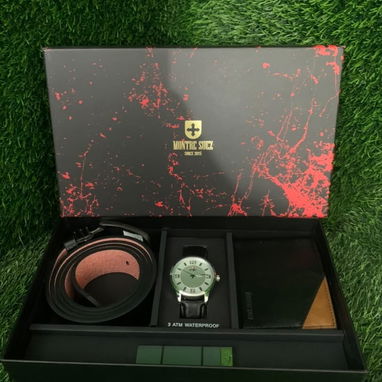 ✅COMBOS (Cinto,billetera,reloj, fosforera )35 USD - 4/4