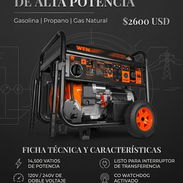 PLANTA ELÉCTRICA WEN TRI-FUEL 14500W - Img 56762521