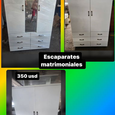Se venden mobiliarios disponibles nuevos y garantizados para amueblar y embellecer su hogar - Img 123575234