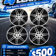 4 Llantas de 14x5.5 - Img 58196986