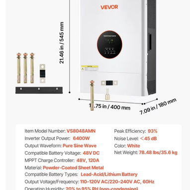 Kit solar 5kwh - 3/4
