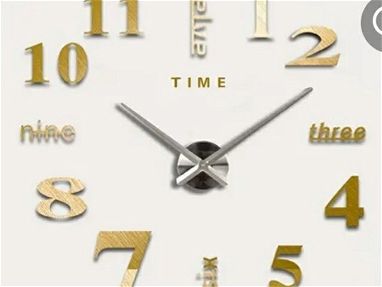 Reloj de pared 3d ajustable - Img main-image