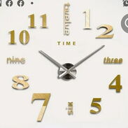 Reloj de pared 3d ajustable - Img 45232797