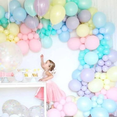 Fiesta, Cumpleaños, Globos, Confeti, Cortina, Manteles - Img 115163270