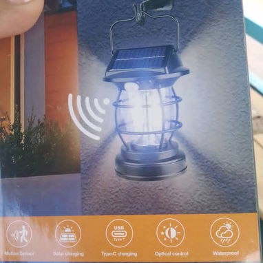 Farol Solar LED con Sensor de Movimiento (CV) - 3/3