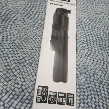 Palo de selfie/Trípode Bluetooth con luz led - 3/3